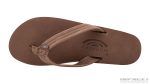 Four Layer Leather Wedge with a  3/4 Leather Strap