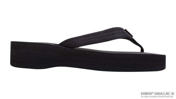 Four Layer Wedge Soft Rubber Top with EVA Filled 3/4 Nylon Strap