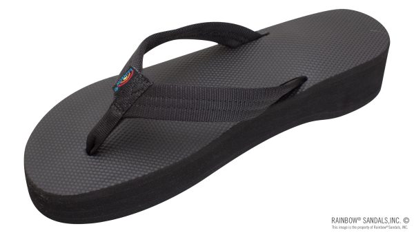 Four Layer Wedge Soft Rubber Top with EVA Filled 3/4 Nylon Strap