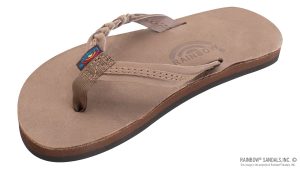 Kids Flirty Braidy- Premier Leather Braided 1 Strap