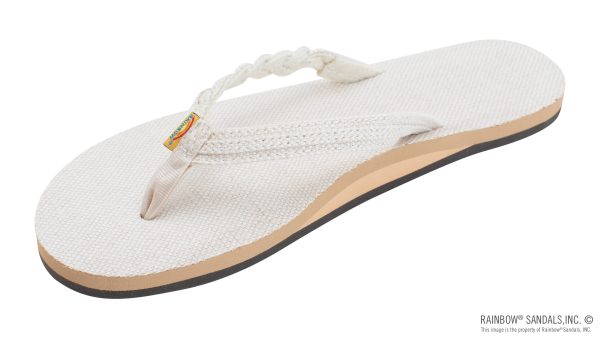 Hemp Flirty Braidy  Single Layer Arch Support with a 1 Braided Strap
