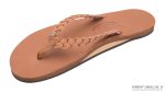 Twisted Sister Single Layer Arch Support Leather with a 3/4 Medium Double Braided Strap