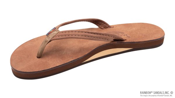 Luxury Leather Single Layer Arch Support with a 1 Narrow Strap