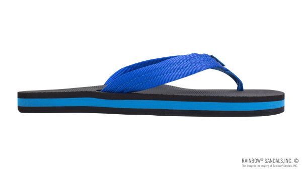 Classic Rubber  Single Layer Soft Top  3/4 EVA Rubber Filled Nylon Strap