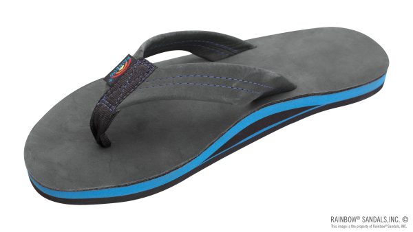 Premier Blues Single Layer Premier Leather with Blue Midsole 1 Strap
