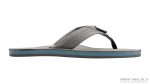 Signature Series  Women's Single Layer Premier Grey Leather Lt. Blue Midsole 1 Wide Strap