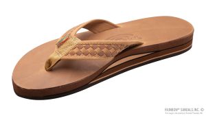 Luxury Leather Collection  The Bentley C Double layer Arch Hand Woven Strap