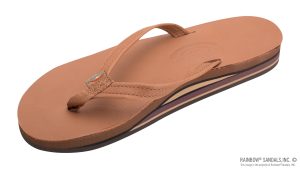 Double Layer Arch Support Classic Leather and 1 Narrow Strap