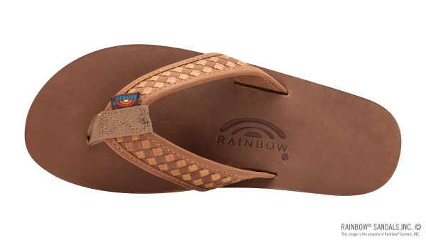 The Bentley Premier Leather Double Layer Arch Woven Strap