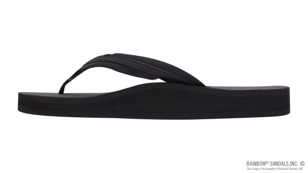 Double Layer Soft Rubber Top with  3/4 Braided Nylon Strap