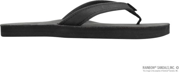 Rainbow Sandals Women's Catalina Sandal. Premier Black. Ladies 7 M US | Flats