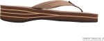 Rainbow Sandals Women's Four Layer Wedge 3/4eather Strap. Dark Brown. Ladies X-Large / 8.5-9.5 B(M) US | Platforms & Wedges