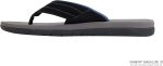 Rainbow Sandals Men's East Cape Molded Rubber Sandal. Black/Blue Strap w/Grey Top. Men's 7 D(M) US | Sandals