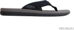 Rainbow Sandals Men's East Cape Molded Rubber Sandal. Black/Blue Strap w/Grey Top. Men's 7 D(M) US | Sandals