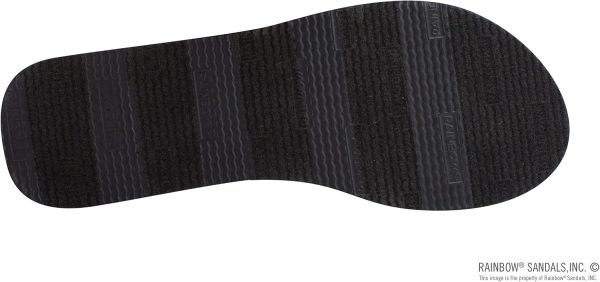 Rainbow Sandals Women's Low Cloud. Black. Ladies 7 B(M) US | Flip-Flops