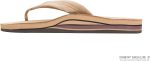 Rainbow Sandals Women's Double Layer Premier Leather Sandals w/Arch Support. Sierra Brown. Ladies Medium / 6.5-7.5 B(M) US | Sandals