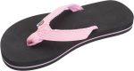 Rainbow Sandals Kid's Grombow's Soft Top Rubber w/Neoprene Narrow Pink Narrow Strap. Black. Kid's 11B(M) US | Sandals