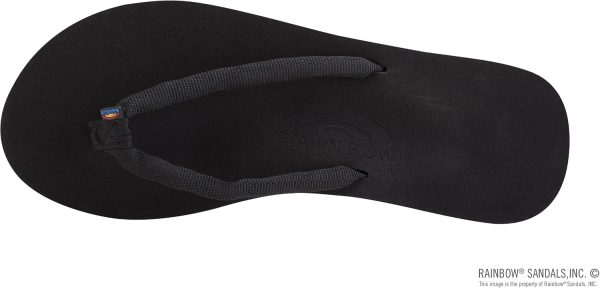 Rainbow Sandals Women's Low Cloud. Black. Ladies 7 B(M) US | Flip-Flops