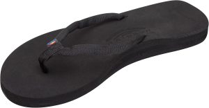Rainbow Sandals Women's Low Cloud. Black. Ladies 7 B(M) US | Flip-Flops