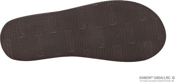 Rainbow Sandals Women's Four Layer Leather Wedge -  3/4trap w/Swarovski Crystals (Ladies X-Large / 8.5-9.5 B(M) US. Dark Brown) | Platforms & Wedges
