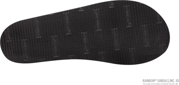 Rainbow Sandals Womens Luxury Leather - Double Layer Arch Support with 1arrow Straps. Oak. Womens Small / 5.5-6.5 | Sandals