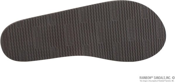 Rainbow Sandals Women's Single Layer Premier Leather Narrow Strap. Expresso. Ladies Small / 5.5-6.5 B(M) US | Flats