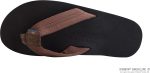 Rainbow Sandals Men's Cloud Sandals. Brown/Black. Men's Large / 9.5-15 D(M) US | Sandals