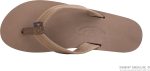 Rainbow Sandals Women's Double Layer Premier Leather w/ 3/4trap (Ladies Small / 5.5-6.5. Dark Brown) | Flats