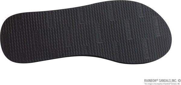Rainbow Sandals Women's The Cottons Soft Rubber Top Sole w/Tapered Strap. Expresso. Ladies 8 M US | Flats