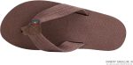 Rainbow Hemp Sandal.Brown.Medium Size (8.5-9.5) | Sandals
