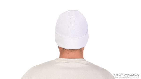 Basic Cuff Beanie with Long Ride Patch 1% rylic