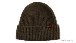 Marled Knit Beanie with Original Rainbow Woven Label