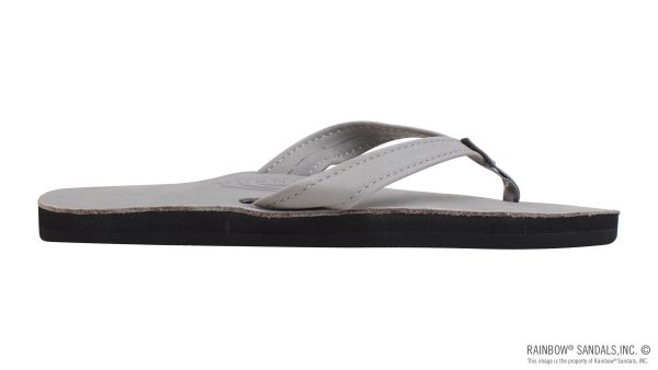 The Catalina Single Layer Arch Support Premier Leather Tapered Strap