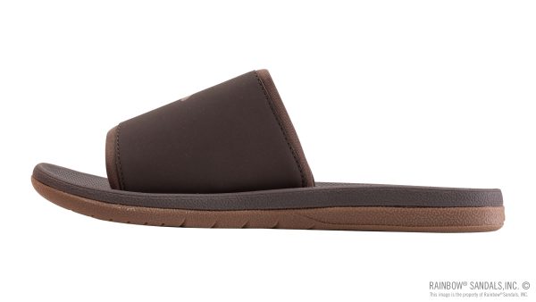 EastCape Slide  Men's Molded Rubber Black Adjustable Strap