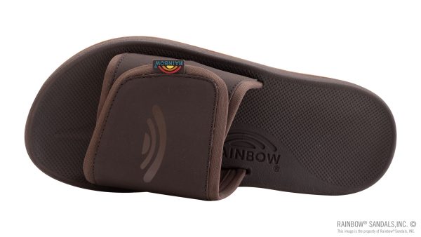 EastCape Slide  Men's Molded Rubber Black Adjustable Strap
