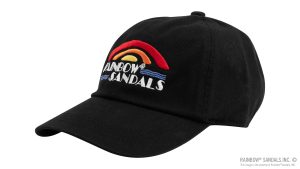 Rainbow Sandals Dad Hat  Vintage Logo