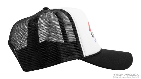 Rainbow Trucker Hat  Vintage Logo