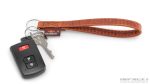 Leather Keychain Loop Rust