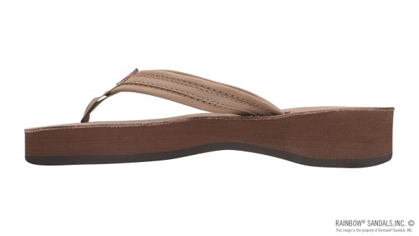 Madison Four Layer Wedge with a  3/4 Medium Braided Strap