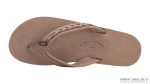 Madison Four Layer Wedge with a  3/4 Medium Braided Strap