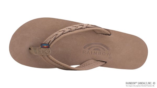 Madison Four Layer Wedge with a  3/4 Medium Braided Strap