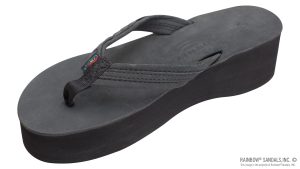 Madison Six Layer Wedge with a  3/4 Medium Braided Strap
