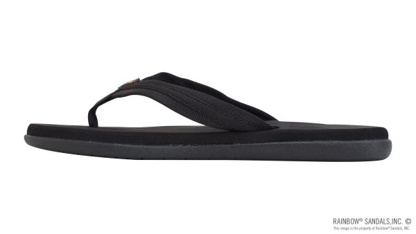 The Paisley C Ladies Soft Top Rubber with a 3/4 Nylon Flirty Braidy Strap