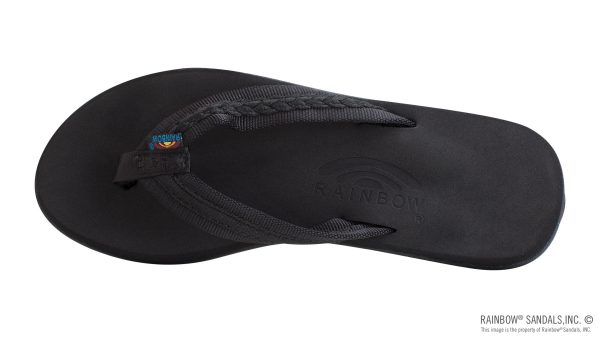 The Paisley C Ladies Soft Top Rubber with a 3/4 Nylon Flirty Braidy Strap