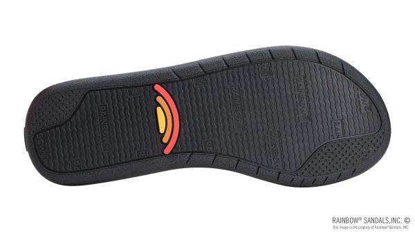 The Paisley C Ladies Soft Top Rubber with a 3/4 Nylon Flirty Braidy Strap