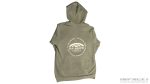 Unisex Sweatshirt with Circle Logo on Front and Back