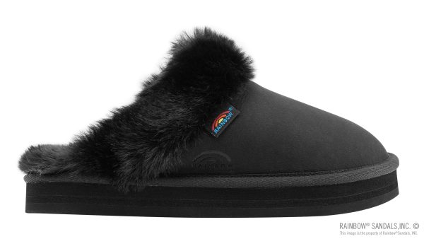 Sunset Snugs Premier Leather. Fleece Lined Slipper